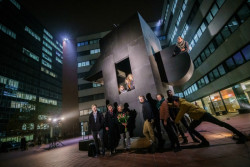 Instalace The Rolling House, FA ČVUT, zdroj : tisková zpráva