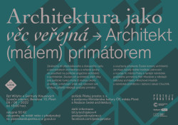 Čtvrtá přednáška cyklu bude věnována politice ve spojitosti s architekturou a opačně