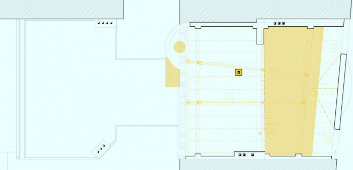 PLATFORMA ARCHITEKTI, Dům s loftem, 6. NP, původní stav - foto