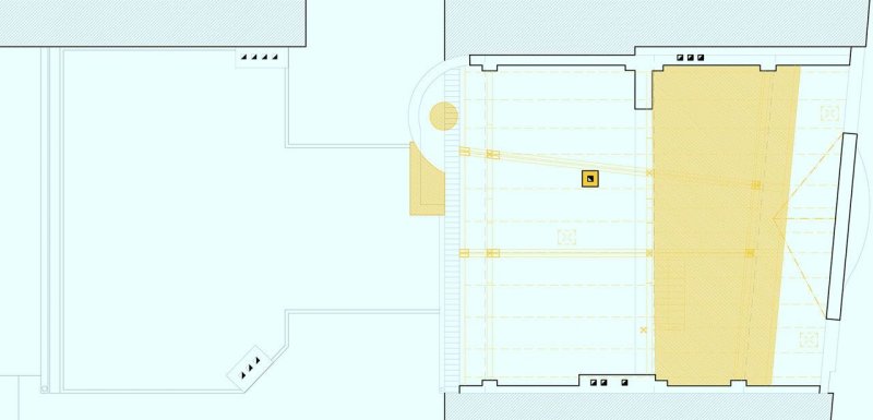 PLATFORMA ARCHITEKTI, Dům s loftem, 6. NP, původní stav - foto