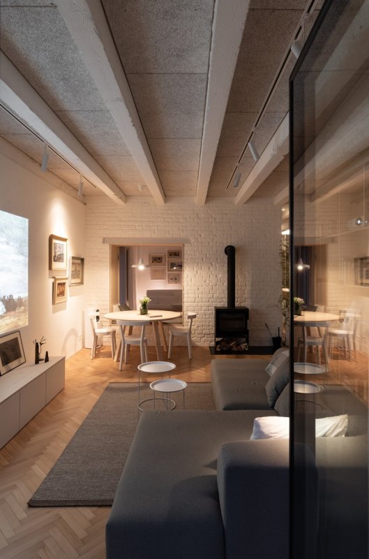 Rekonstrukce přízemního bytu, What architects