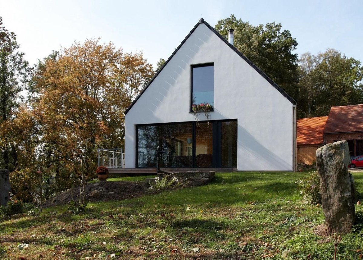 stempel & tesar architekti, Rodinný dům Karasy – foto