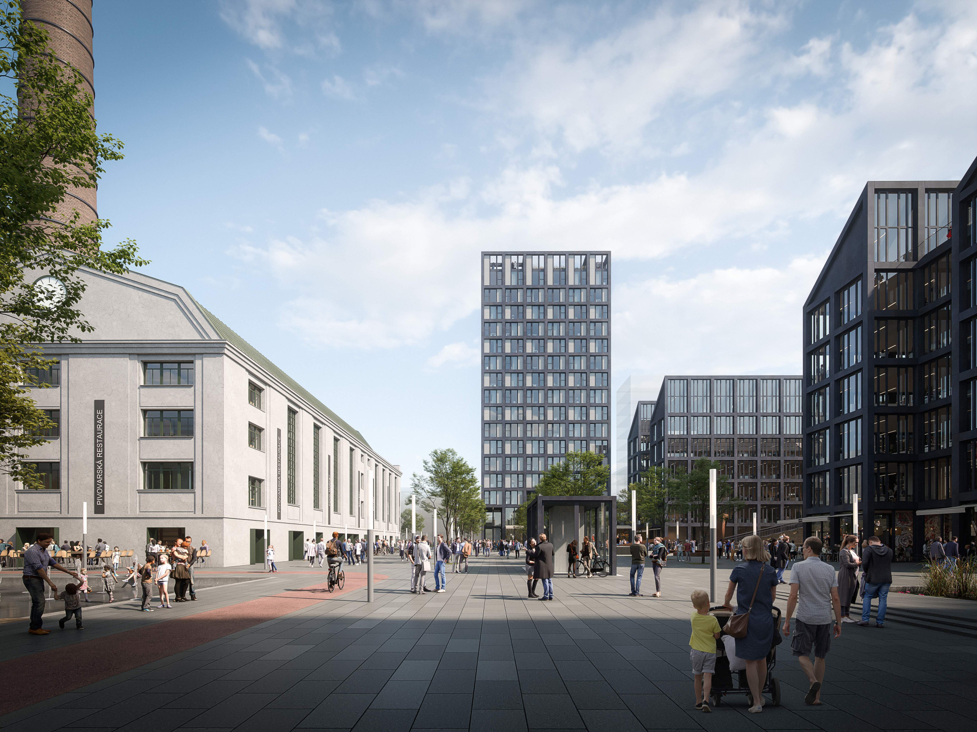 Nová Zbrojovka - vizualizace