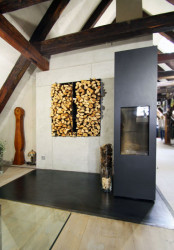 Olga Pokorná, podkrovní byt v Konviktské ulici v Praze - foto