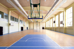 Řešení akustiky v tělocvičně.