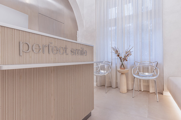 Ortodontická ordinace Perfect smile od ateliéru BekArch