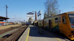 Vodárna na nádraží Opava - východ