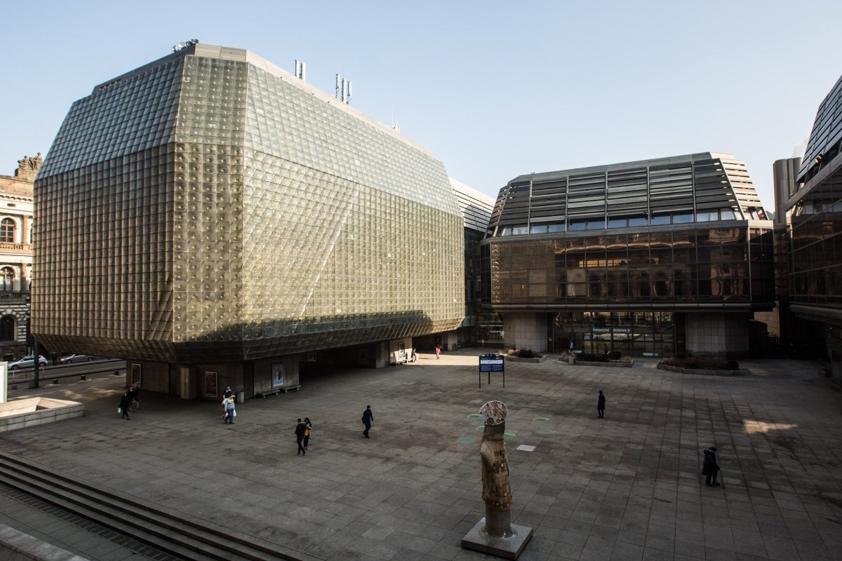 Budovy vzniklé dostavbou Národního divadla v Praze. Foto: Daniela Šrámková, Architektura 489