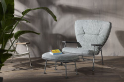 Konsepti vybralo inspirativní kolekce z milánského veletrhu Salone del Mobile. (na obrázku ikonický lounge design Shinzo Hybrid od značky Walter Knoll)