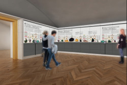 Vizualizace expozice Klenotnice Národního muzea, ReDesign.