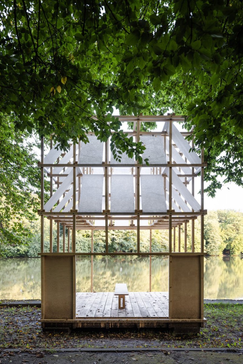Tea house Pavilion, GRAU Architects: je zdárným příkladem prostoru balancujícího na pomezí interiéru a exteriéru