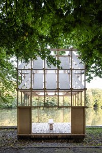 Tea house Pavilion, GRAU Architects: je zdárným příkladem prostoru balancujícího na pomezí interiéru a exteriéru
