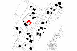 Víkendový dům Smerčany, situace, POKORNY ARCHITEKTI