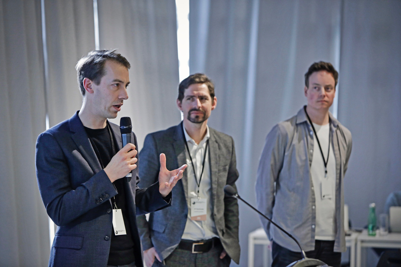 Benthem Crouwel International (NL) + Opočenský Valouch Architekti (ČR), Pascal Cornips, Jiří Opočenský a Garth Woolison