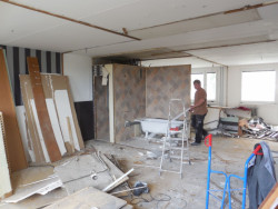 Neuhäusl Hunal, rekonstrukce panelákového bytu v Praze - Krči, původní stav