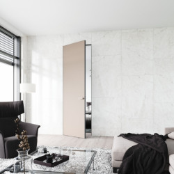 otočné dveře MASTER, skrytá zárubeň AKTIVE