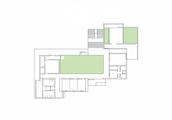 Inagawa cemetery chapel and visitor centre, půdorys, David Chipperfield Architects