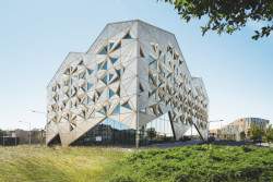 Schüco vydala druhou zprávu o udržitelnosti, projekt Juvelen ve švédské Uppsale.