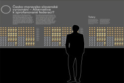 5. Návrh výstavního textového panelu expozice Mincovní kabinet, ReDesign.