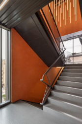 Detail zábradlí (Rekonstrukce obchodního domu La Rinascente, studio 2050+)