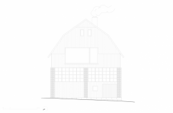 Studio Raketoplán, Stodola Benešov, pohled jižní – foto