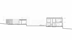 Casa Bruma, řez 2, Fernanda Canales