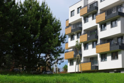 Studio ARTERA ATELIER navrhlo soubor bytových domů ve městě Hranice