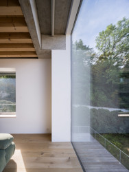 Výhled z pracovny (AOC architekti, rezidence Zelený dům)