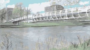 Předražená lávka přes Labe? Kontroverzní projekt budí vášnivé diskuze již od samotného počátku architektonické soutěže