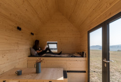 Mobilní domek Mobile Hut, ARTIKUL architekti.