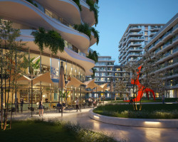 V přízemí objektů v hlavních komunikačních zónách vznikne řada komerčních prostorů pro drobné obchody, služby, restaurace a kavárny.