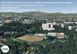 Liberecký kraj vyhlásil architektonickou soutěž na novou Střední zdravotnickou školu.