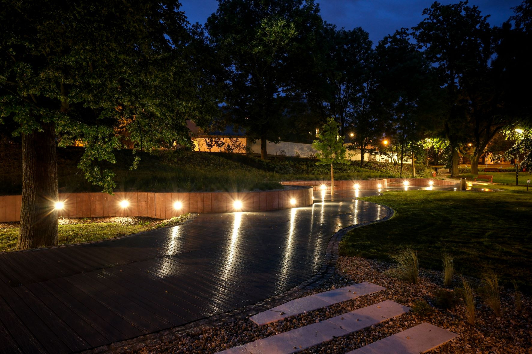 Letos v květnu byla dokončena revitalizace ostravského parku u Zámku Zábřeh.