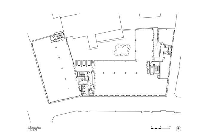 40 Chancery Lane, Bennetts Associates, Londýn, Foto