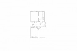 Byt stupňovitých objemů, alepreda architecture, půdorys