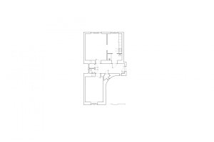 Byt stupňovitých objemů, alepreda architecture, půdorys