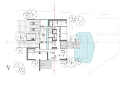 Půdorys (Vila u Prahy, boq architekti)