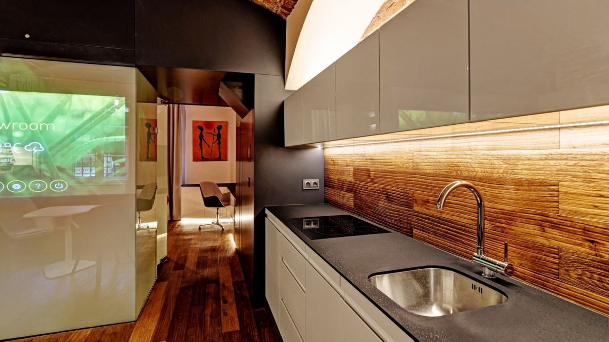 Adam Rujbr Architects, Living Showroom v Jakubské, foto