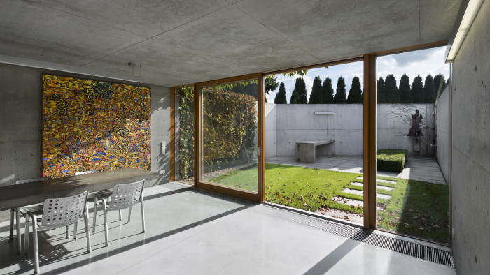 Liaporbetonové atriové domy v brněnském Žebětíně, Makovský & partneři