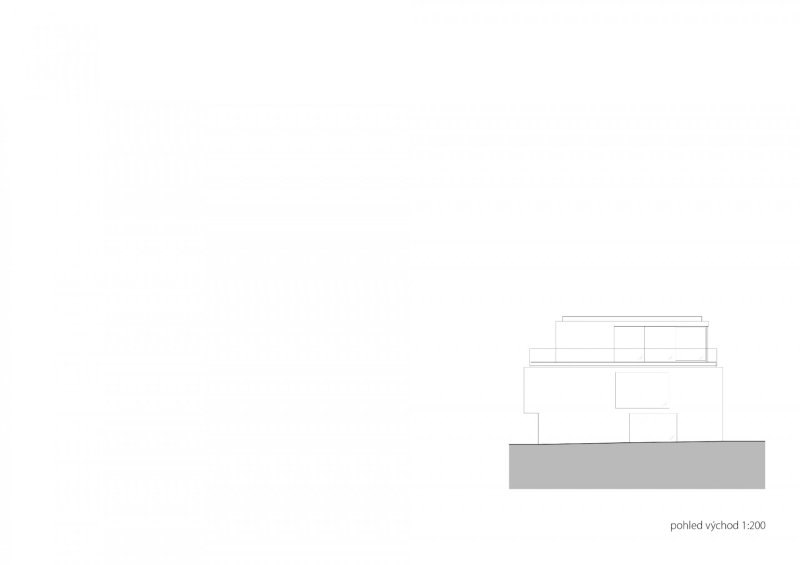Vila v Perchtoldsdorfu, Jan Proksa - Architekt, pohled východ