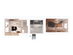 0,5 Studio, Byt Letná II, dispozice – foto