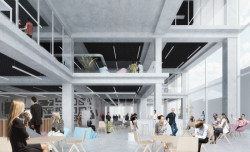 Anne-Sereine Tremblay a Jan Kudlička, Nová radnice pro Prahu 7 // 2. místo – foto