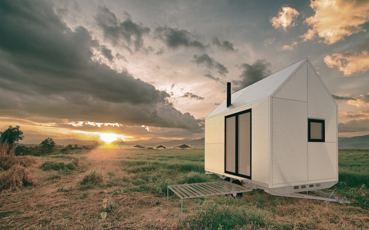 Mobile Hut, dům na kolech