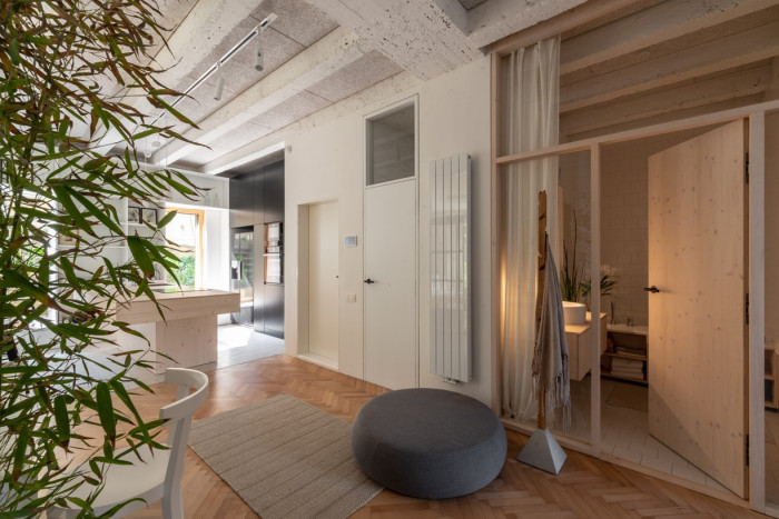 Rekonstrukce přízemního bytu, What architects