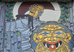 Otto Wagner, Villa Wagner II, Vídeň, detail – foto