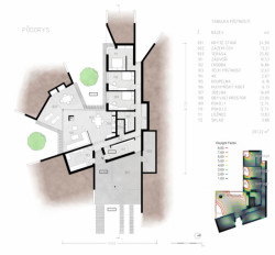 Rodinný dům DRN, Ondřej Bradávka, půdorys