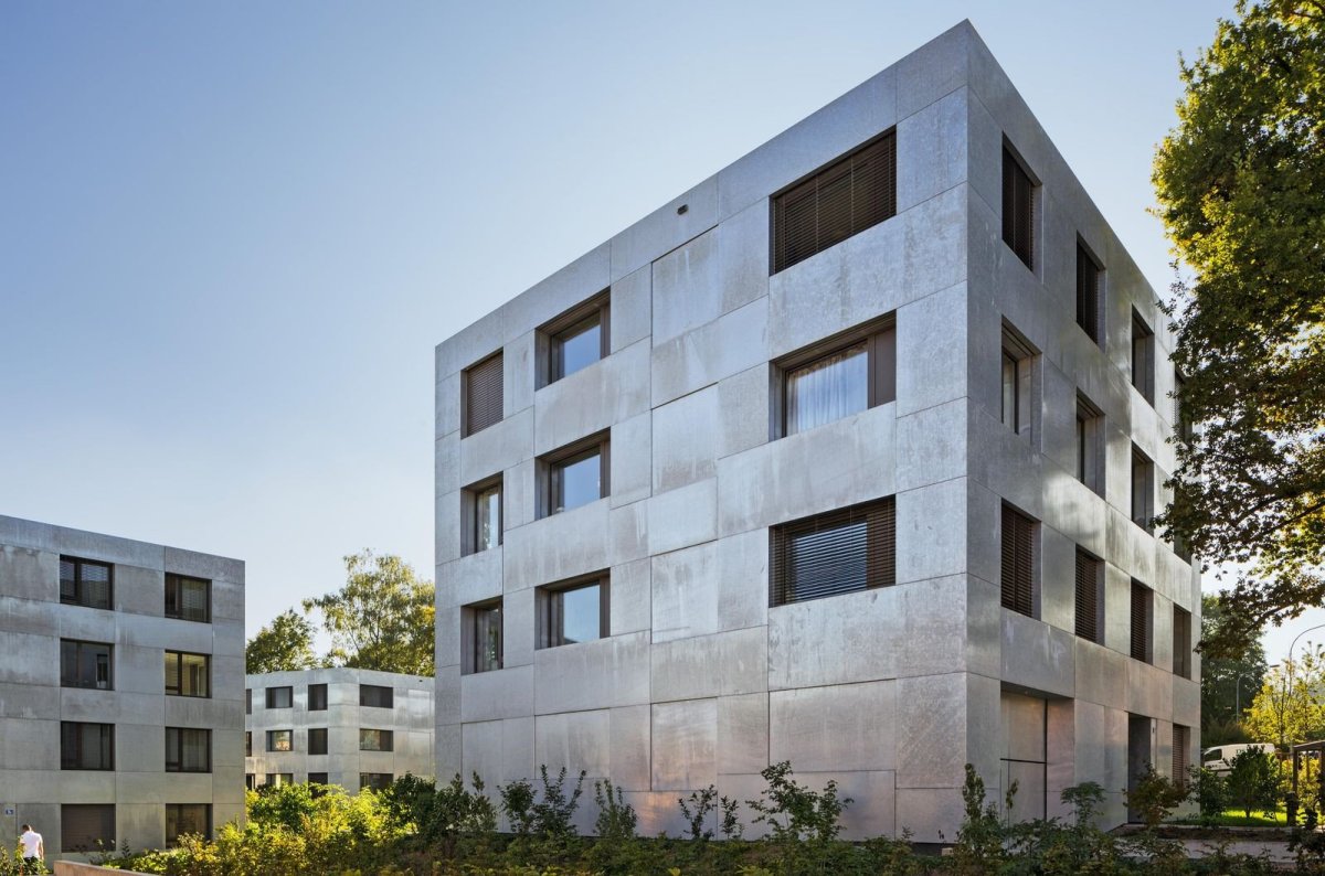 Baumschlager Eberle Architekten, bytový komplex Chilestig, foto