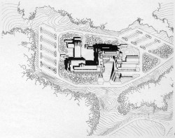 Výkresy budovy Paula Rudolpha