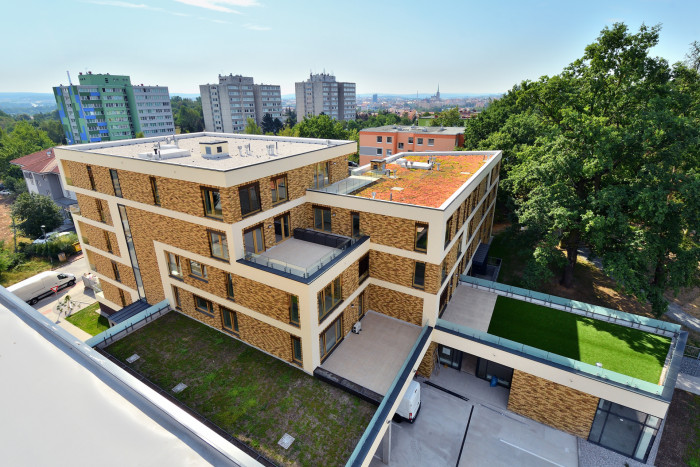 V Plzni vyrostla nová Rezidence Bolevecká, na jejíž střechách jsou použity hydroizolační systémy BMI ICOPAL