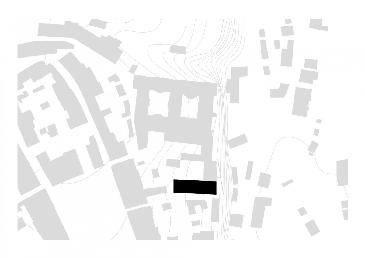 Restaurace Baroque | U Tří růží, Atelier ADR / Aleš Lapka, Petr Kolář, situace